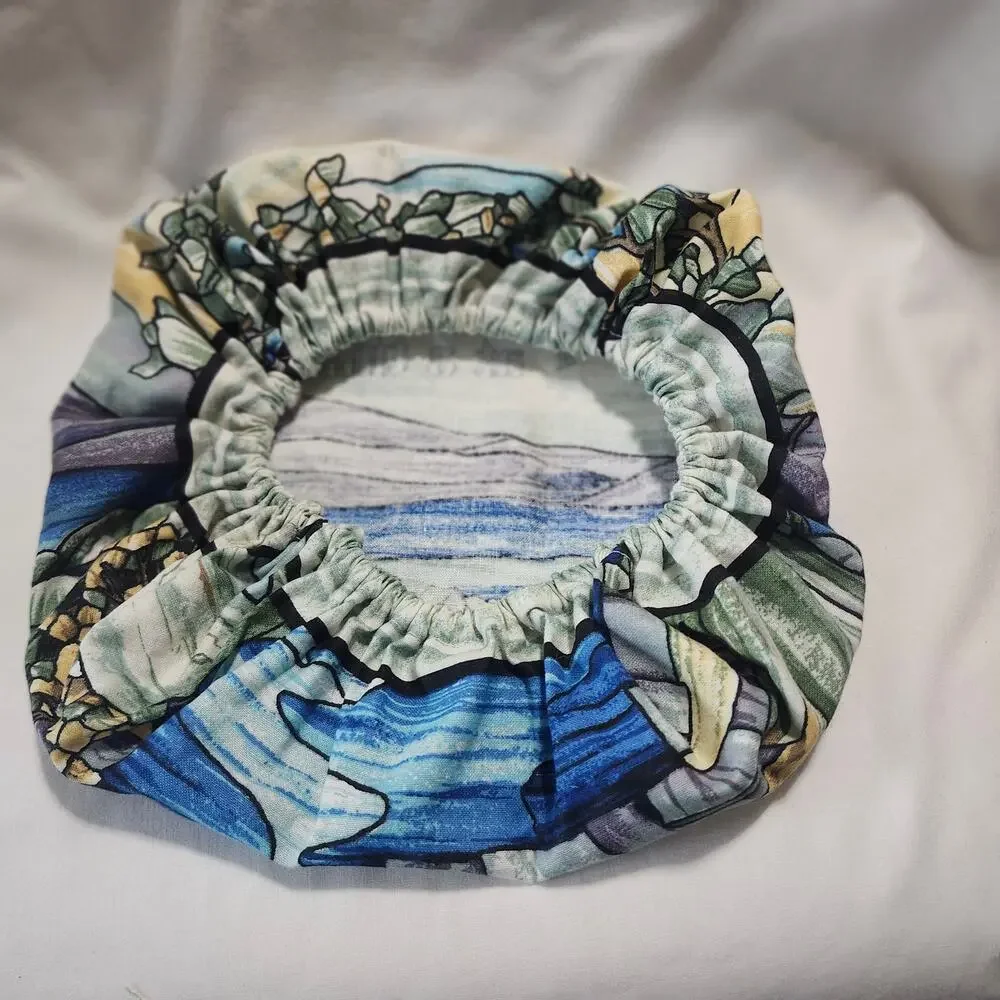 One Day at a Time Full Coverage QSnap Dust Guard Cover 8 inch Handmade B16